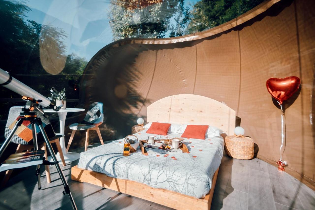 Maso La Marianna Bubble Glamping In Trentino Bed & Breakfast Sant'Orsola Exterior photo