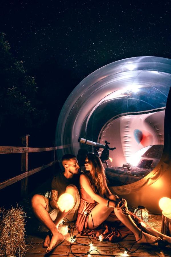 Maso La Marianna Bubble Glamping In Trentino Bed & Breakfast Sant'Orsola Exterior photo